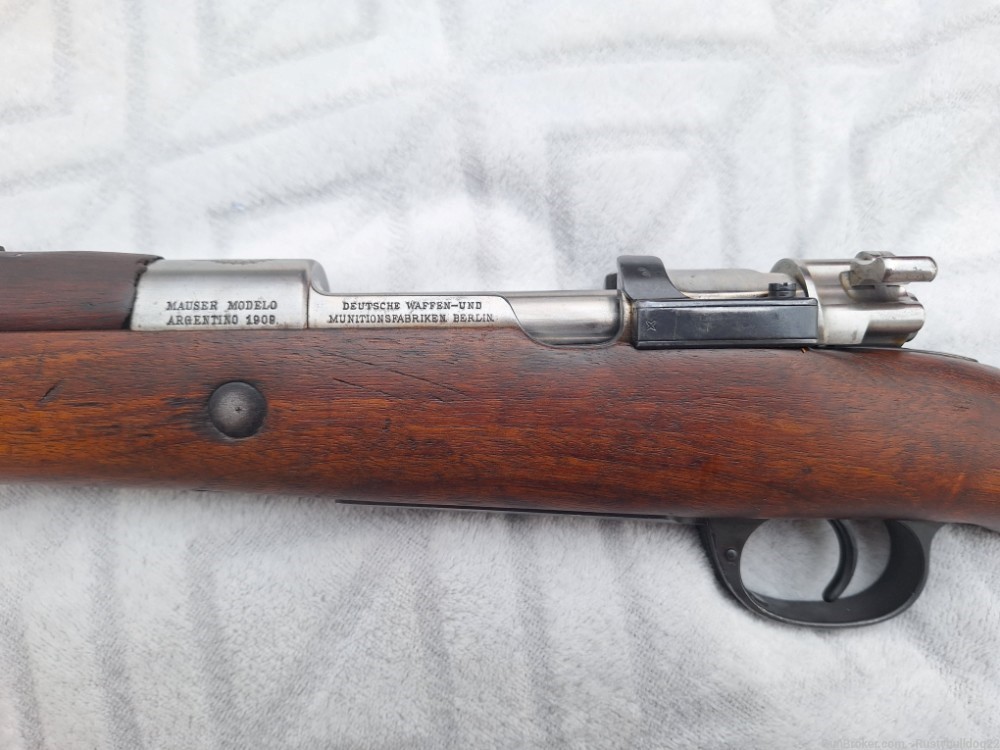 Mauser Argentine Model 1909 98 Action Cavalry Carbine -img-3