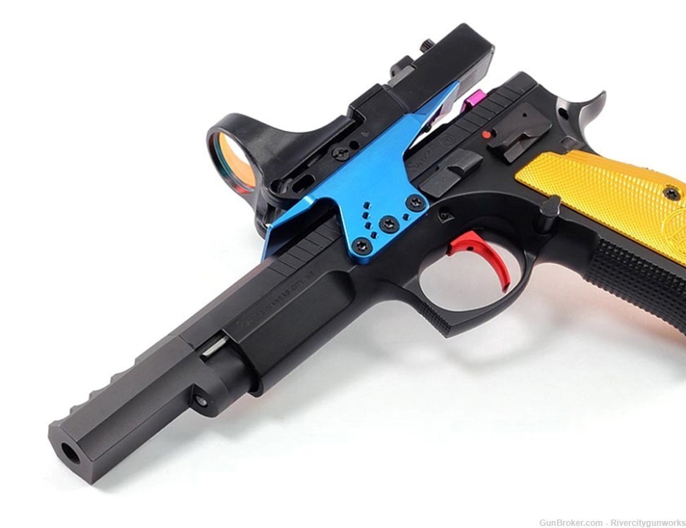 CZ 75 TS CZECHMATE PARROT (9MM) C-MORE RED DOT-img-1