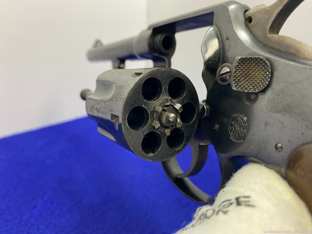 Smith & Wesson .32-20 Hand Ejector .32WCF Blue 5"*MODEL OF 1905-4TH CHANGE*-img-33