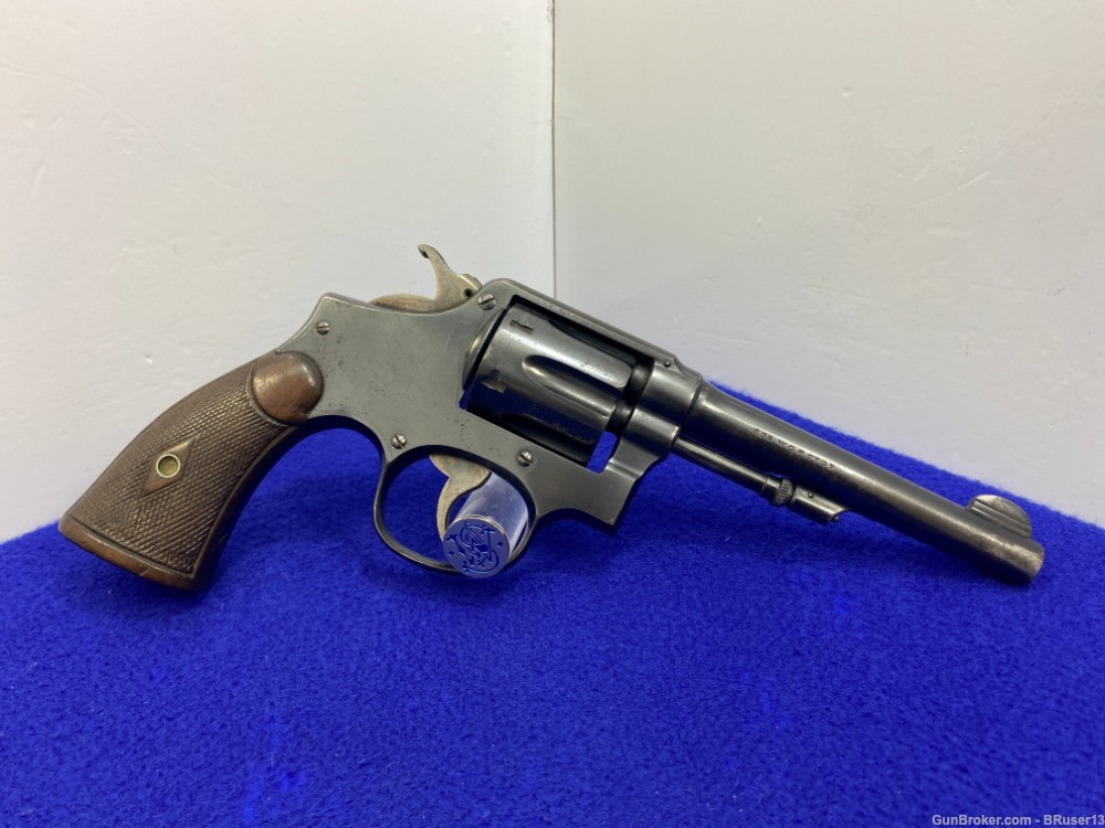 Smith & Wesson .32-20 Hand Ejector .32WCF Blue 5"*MODEL OF 1905-4TH CHANGE*-img-17