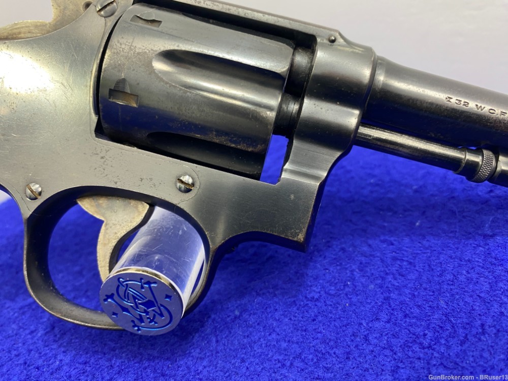 Smith & Wesson .32-20 Hand Ejector .32WCF Blue 5"*MODEL OF 1905-4TH CHANGE*-img-22