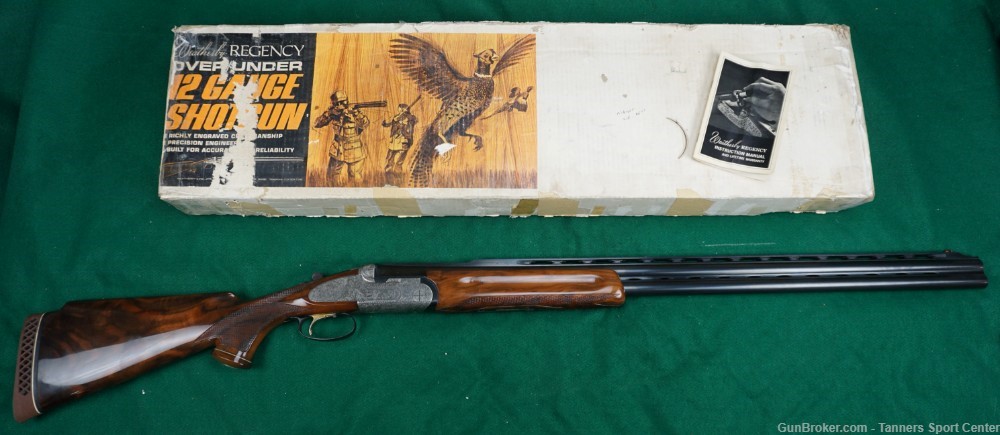 Excellent Weatherby Regency Trap Engraved 12 12ga 32" Like New 1¢ Start-img-0