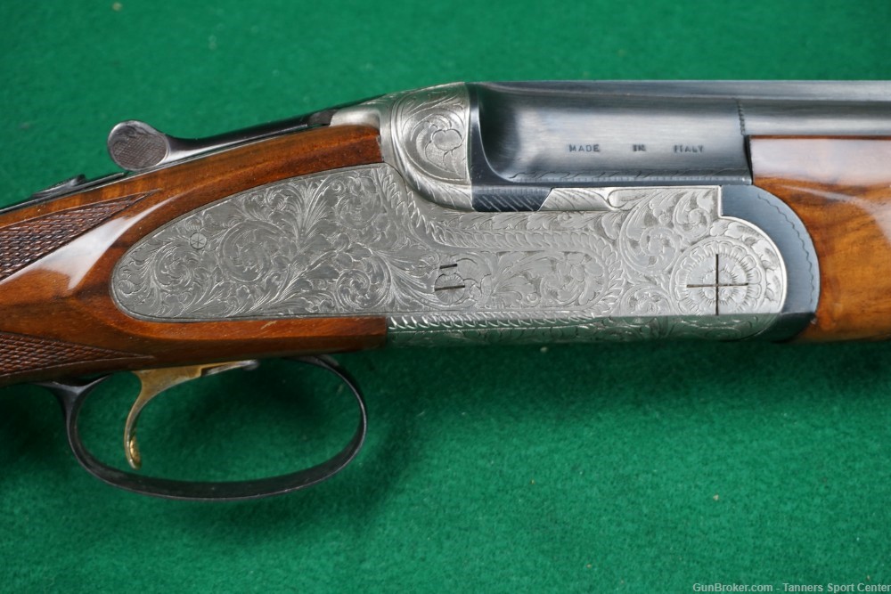 Excellent Weatherby Regency Trap Engraved 12 12ga 32" Like New 1¢ Start-img-4