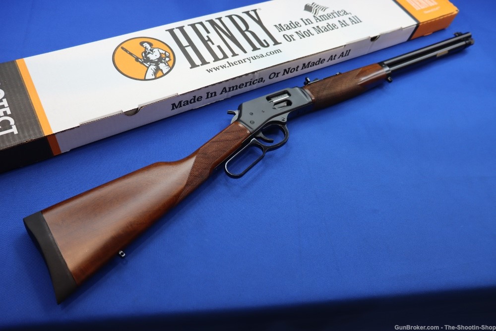 Henry Big Boy Rifle 357MAG 38SPL Steel Frame 20" H012GML 38 357 MAG NEW-img-0