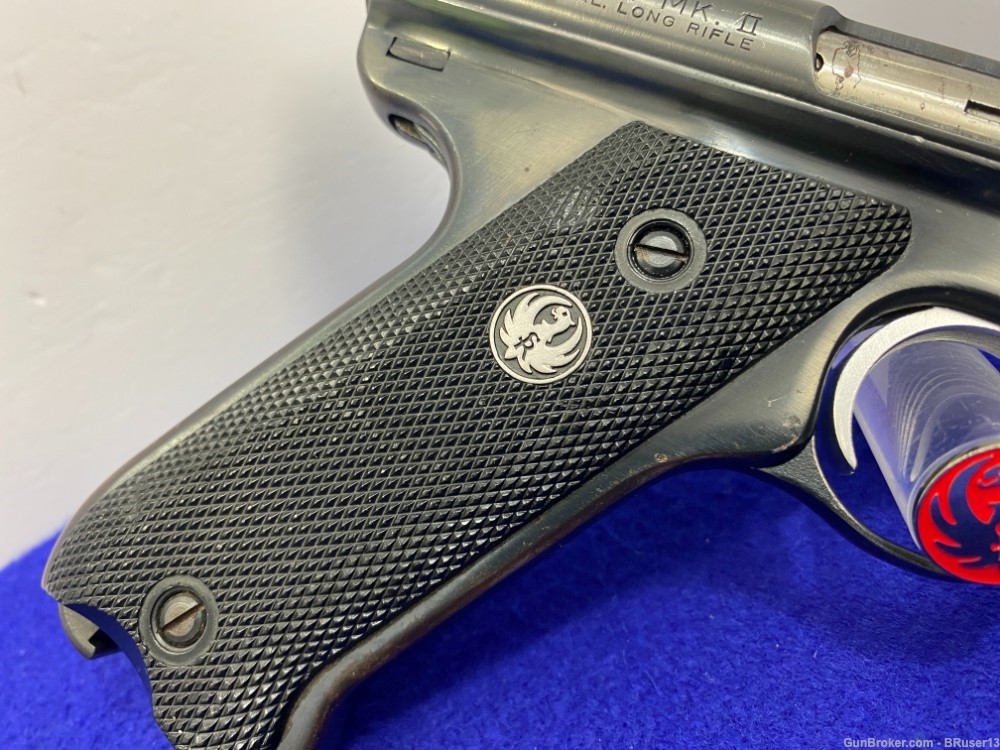 1987 Ruger Mark II .22LR Blue 4.75" *EARLY PRODUCTION MODEL EXAMPLE*-img-19