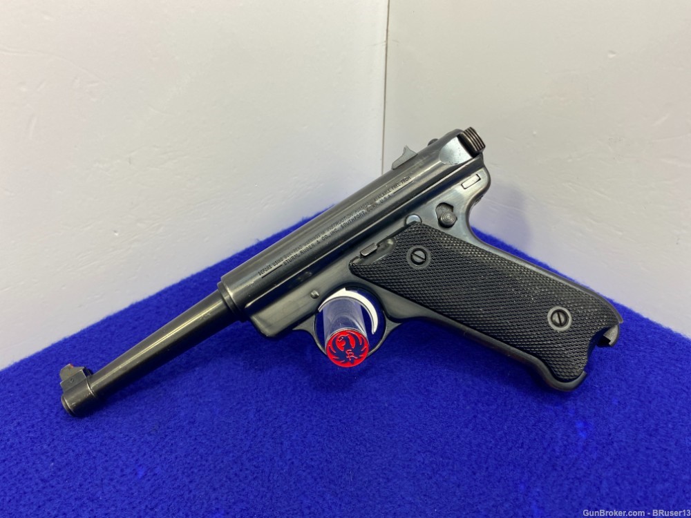 1987 Ruger Mark II .22LR Blue 4.75" *EARLY PRODUCTION MODEL EXAMPLE*-img-5