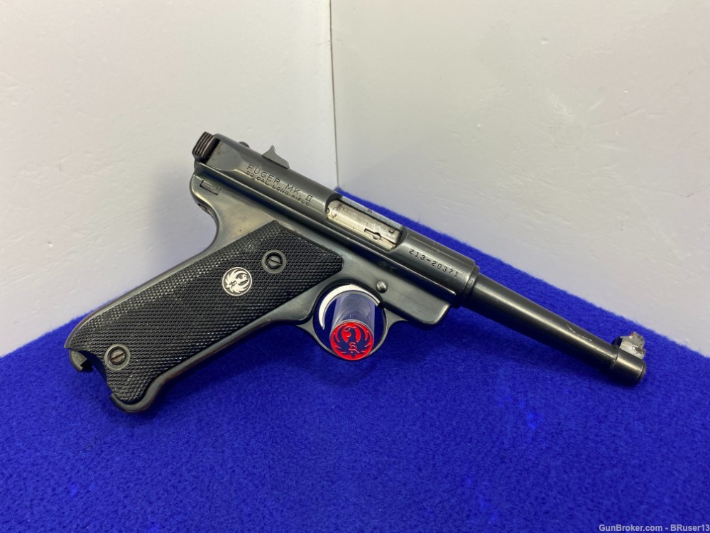 1987 Ruger Mark II .22LR Blue 4.75" *EARLY PRODUCTION MODEL EXAMPLE*-img-17