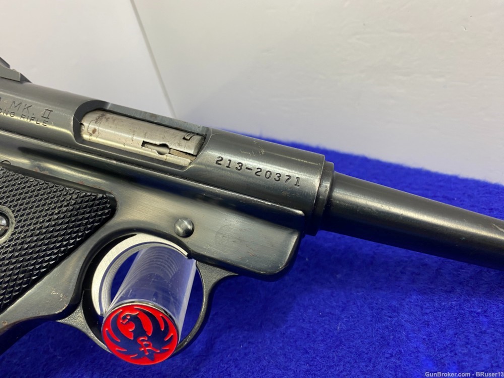 1987 Ruger Mark II .22LR Blue 4.75" *EARLY PRODUCTION MODEL EXAMPLE*-img-23