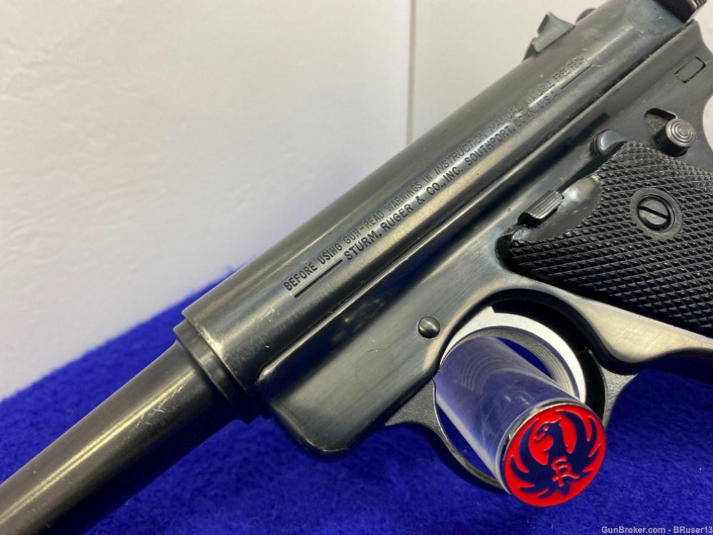 1987 Ruger Mark II .22LR Blue 4.75" *EARLY PRODUCTION MODEL EXAMPLE*-img-11
