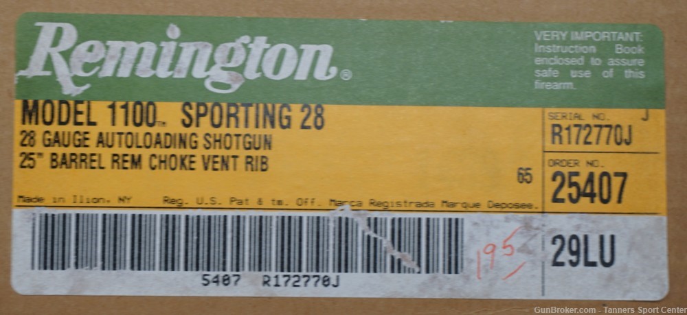 UNFIRED Remington 1100 Sporting 28 28ga 25" No Reserve $.01 Start-img-27