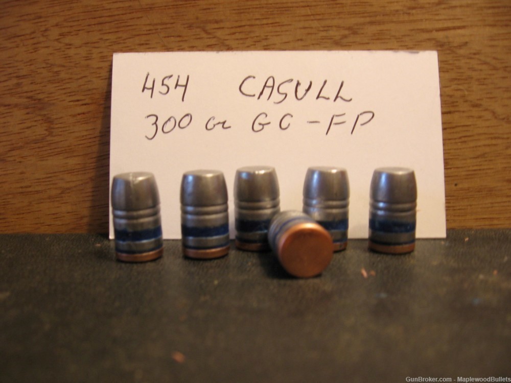 454 Casull Gas Check Flat Point-img-0