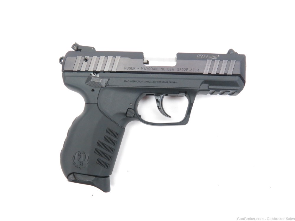 Ruger SR22 3.5" 22LR Semi-Automatic Pistol w/ Magazine-img-10