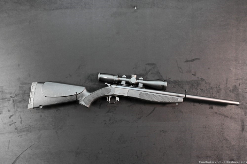 CVA Hunter 44 Magnum Single shot rifle Cabelas 3-9x40 scope-img-0