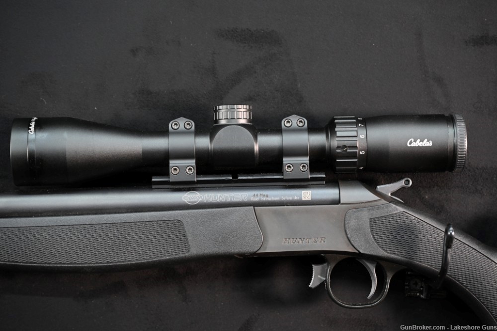 CVA Hunter 44 Magnum Single shot rifle Cabelas 3-9x40 scope-img-1