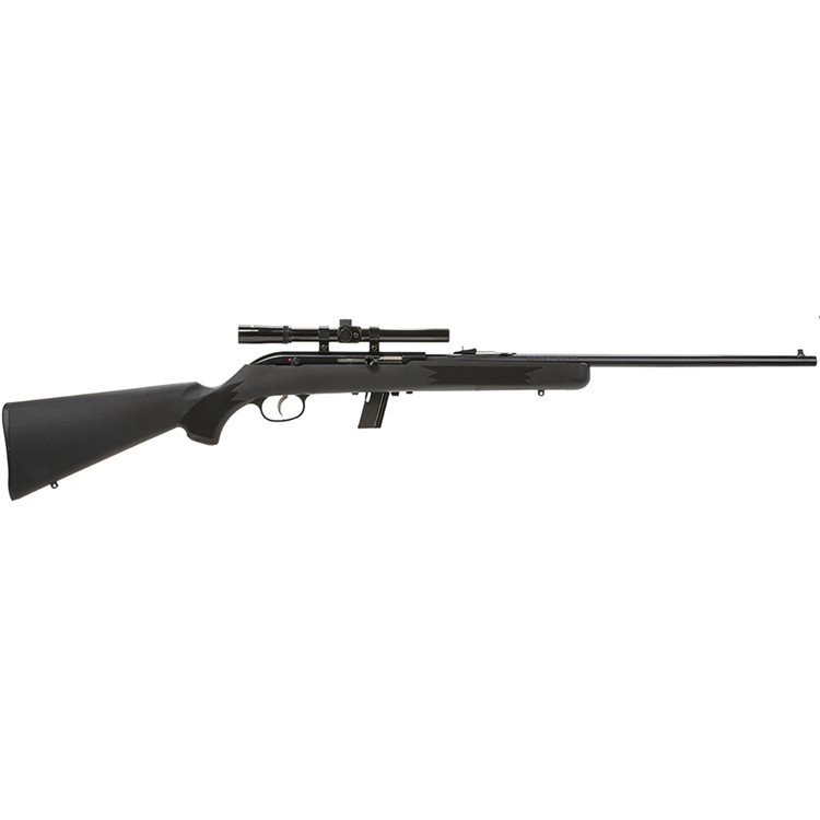 Savage 64 FXP 22 LR Rifle 21 10+1 Black w/4x15mm Scope-img-0