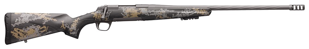 Browning X-Bolt Mountain Pro Tungsten 7mm Rem Mag Rifle 3+1 26 Tungsten Gra-img-1