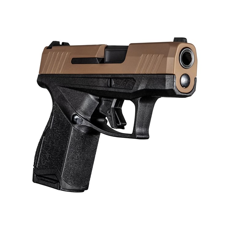 Taurus GX4 9MM Micro-Compact Pistol  - Black/Troy Coyote Brown-img-2