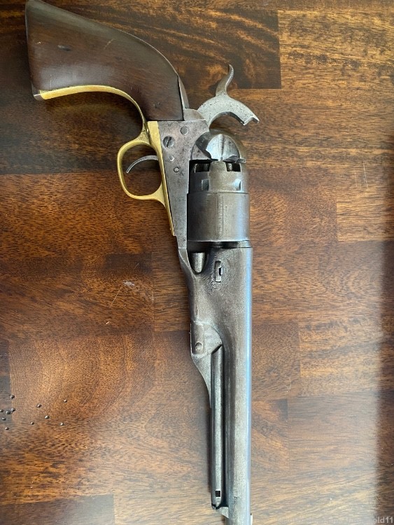 Colt model 1860 Army “upside down patent”-img-4