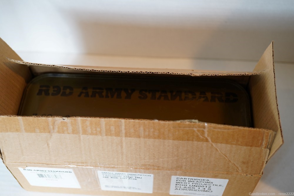 Red Army Standard 7.62X39mm 640-Round Ammunition Spam Can (Made in Russia)-img-4
