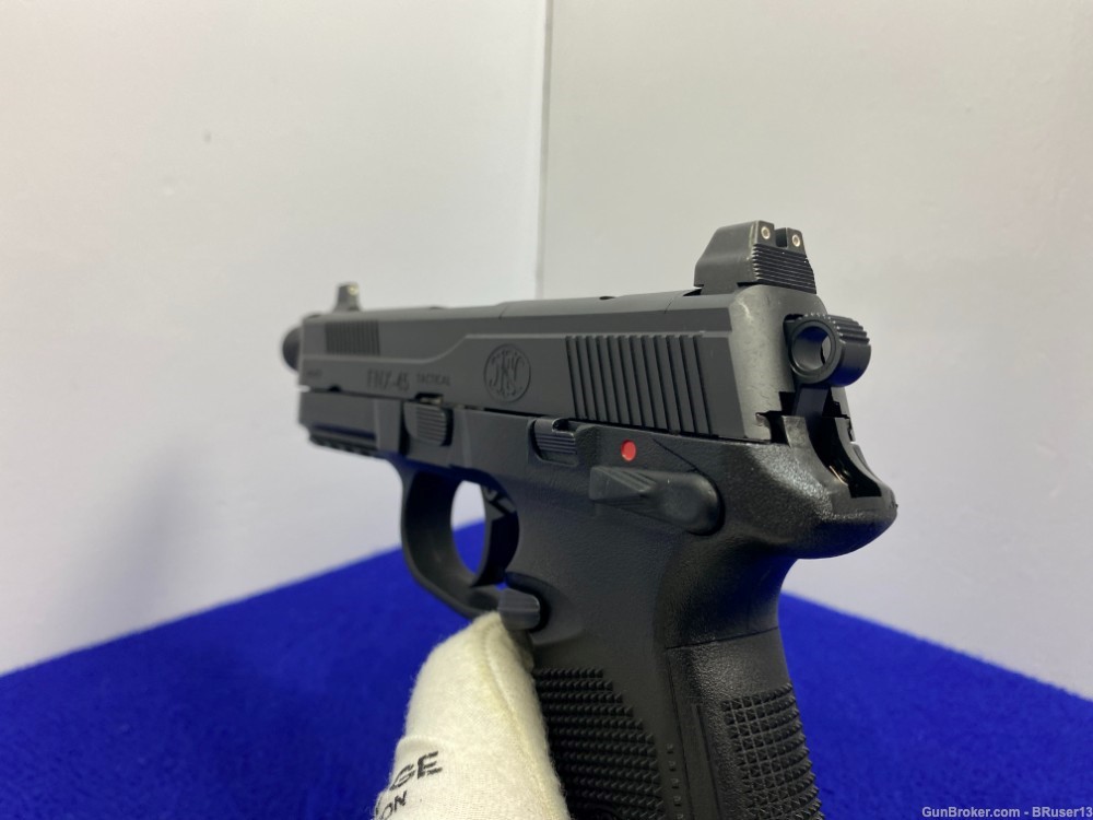 FN FNX-45 Tactical .45ACP Black 5 3/8" *AMAZING COMBAT STYLE FEATURES*-img-26