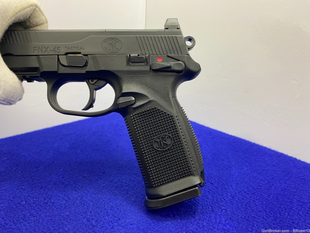 FN FNX-45 Tactical .45ACP Black 5 3/8" *AMAZING COMBAT STYLE FEATURES*-img-38
