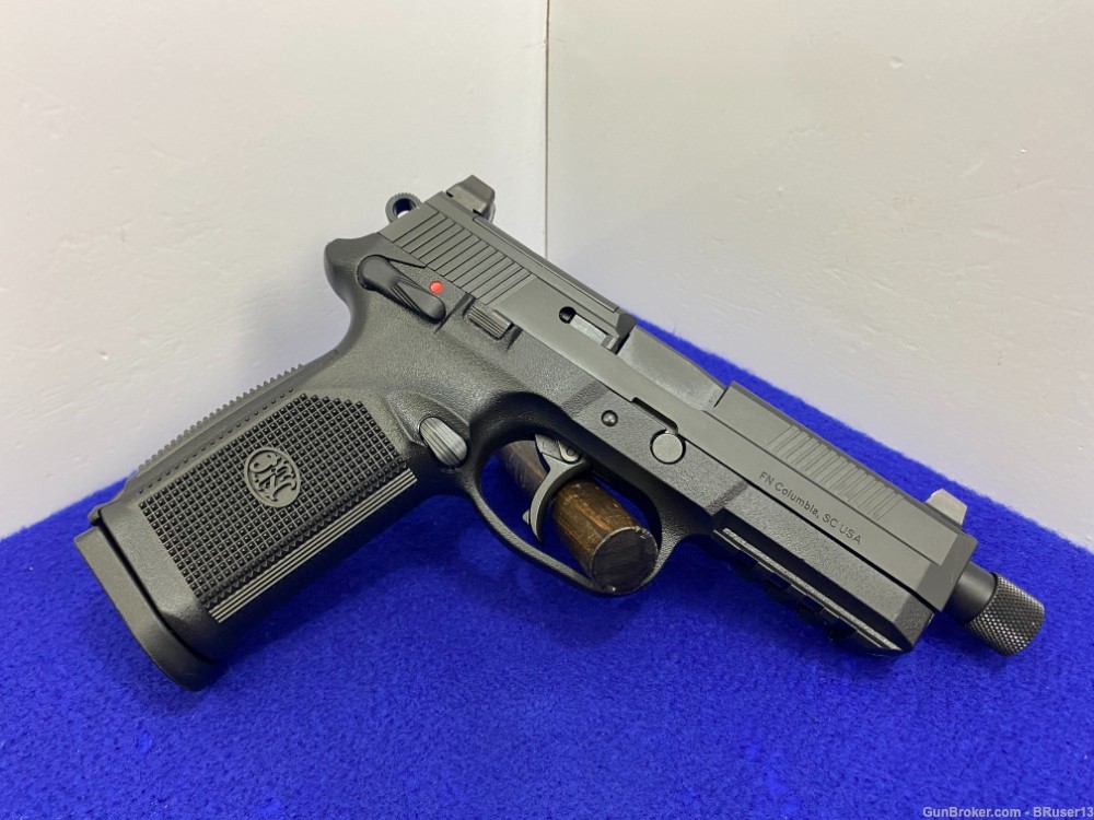FN FNX-45 Tactical .45ACP Black 5 3/8" *AMAZING COMBAT STYLE FEATURES*-img-14