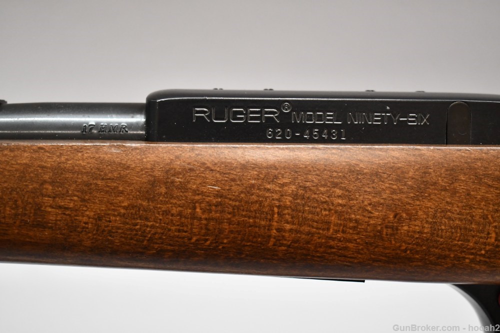 Uncommon Ruger 96/17 Lever Action rifle 17 HMR 2003-img-12