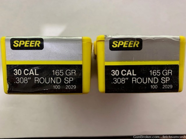 200 Count Speer 30cal 165gr Round SP part 2029-img-0