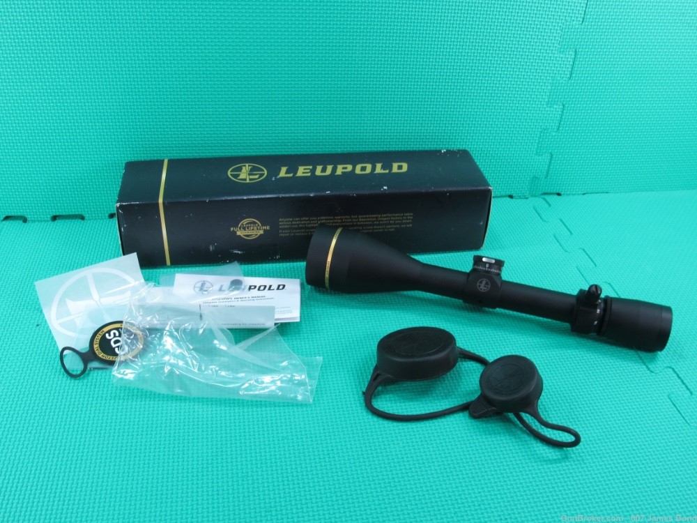 Leupold VX3 HD Rifle Scope 4.5-14x50mm CDS Matte Black Duplex Reticle w/Box-img-0