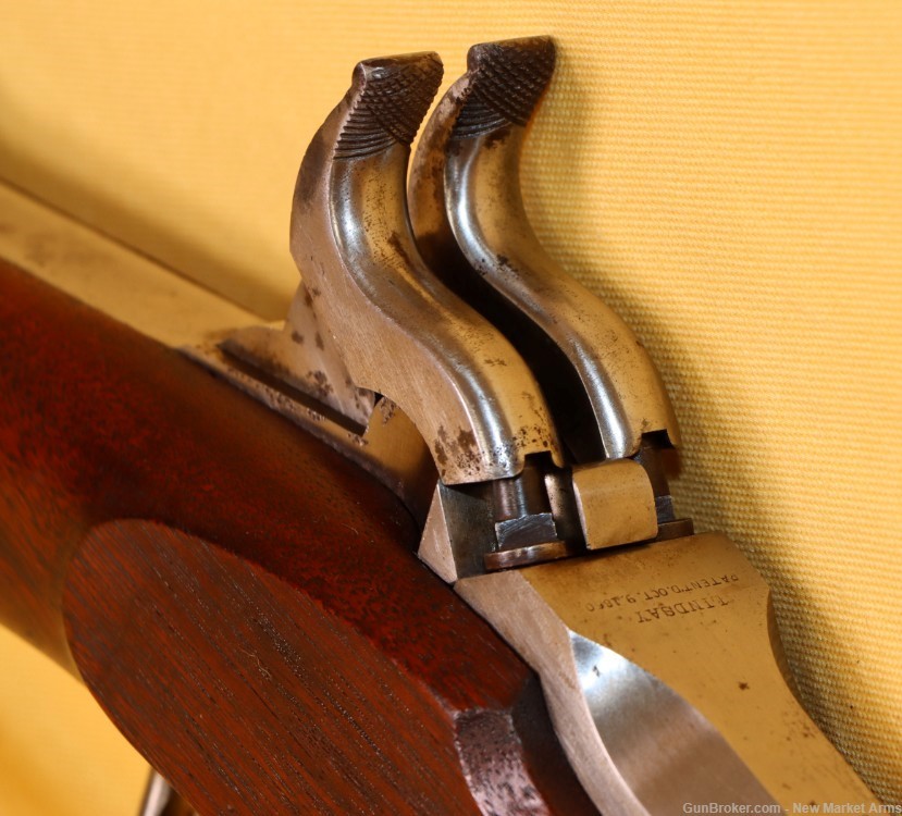 Rare & Mint Civil War Lindsay US Model 1863 Double Rifle Musket c. 1864-img-5