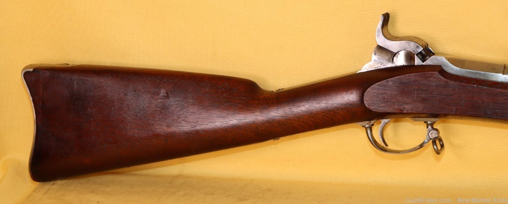 Rare & Mint Civil War Lindsay US Model 1863 Double Rifle Musket c. 1864-img-3