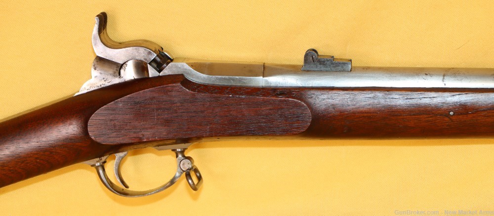 Rare & Mint Civil War Lindsay US Model 1863 Double Rifle Musket c. 1864-img-4
