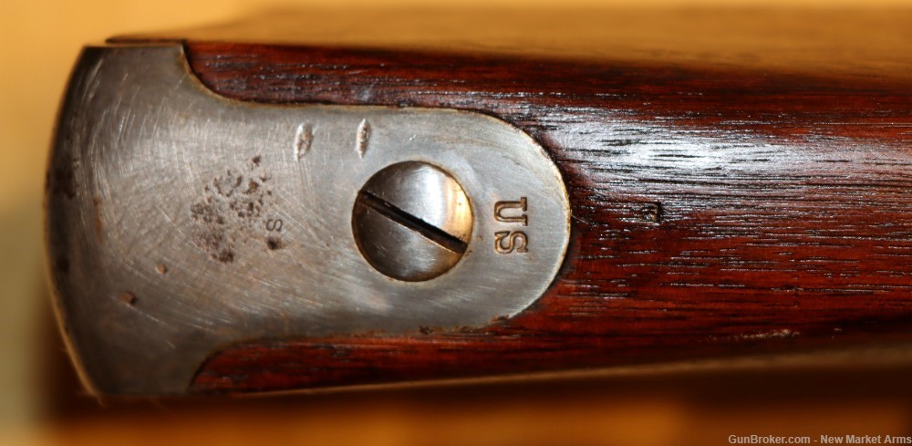 Rare & Mint Civil War Lindsay US Model 1863 Double Rifle Musket c. 1864-img-119
