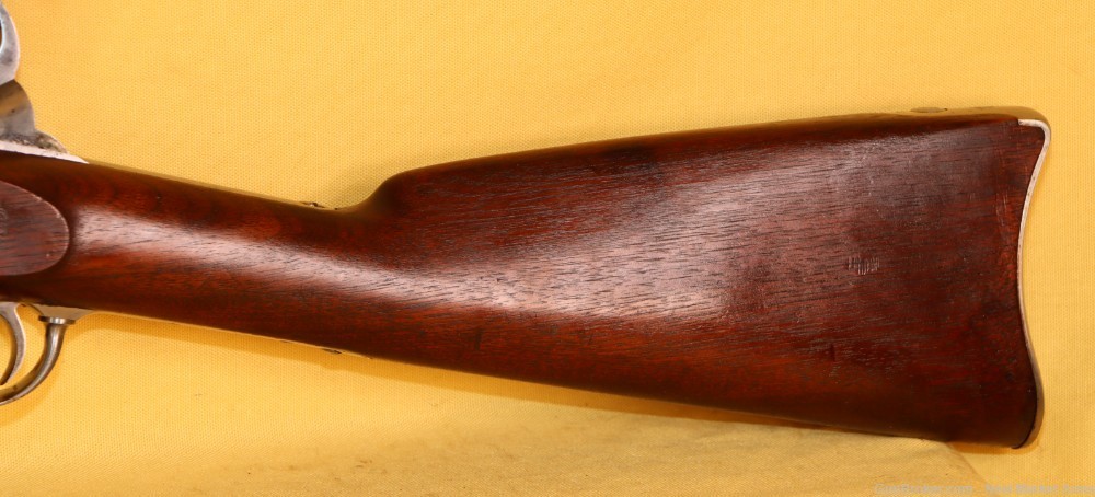Rare & Mint Civil War Lindsay US Model 1863 Double Rifle Musket c. 1864-img-14