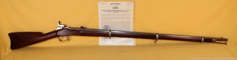 Rare & Mint Civil War Lindsay US Model 1863 Double Rifle Musket c. 1864-img-0