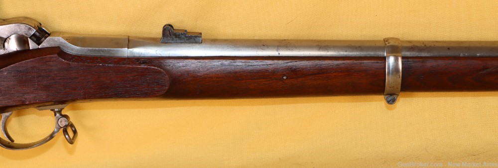 Rare & Mint Civil War Lindsay US Model 1863 Double Rifle Musket c. 1864-img-6