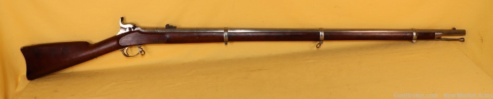 Rare & Mint Civil War Lindsay US Model 1863 Double Rifle Musket c. 1864-img-2