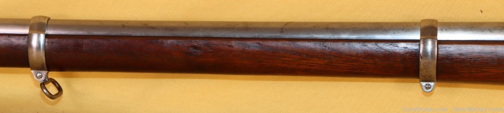 Rare & Mint Civil War Lindsay US Model 1863 Double Rifle Musket c. 1864-img-26