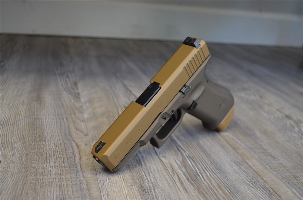 Glock 19X Gen 5 9mm w/NS X-Werks Midnight Bronze 19 X 19rd & 17rd-img-1