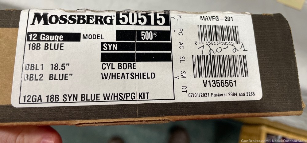 Mossberg 500 50515 - Almost NIB - 12G - Tactical Heat Shield - NR Low Start-img-17