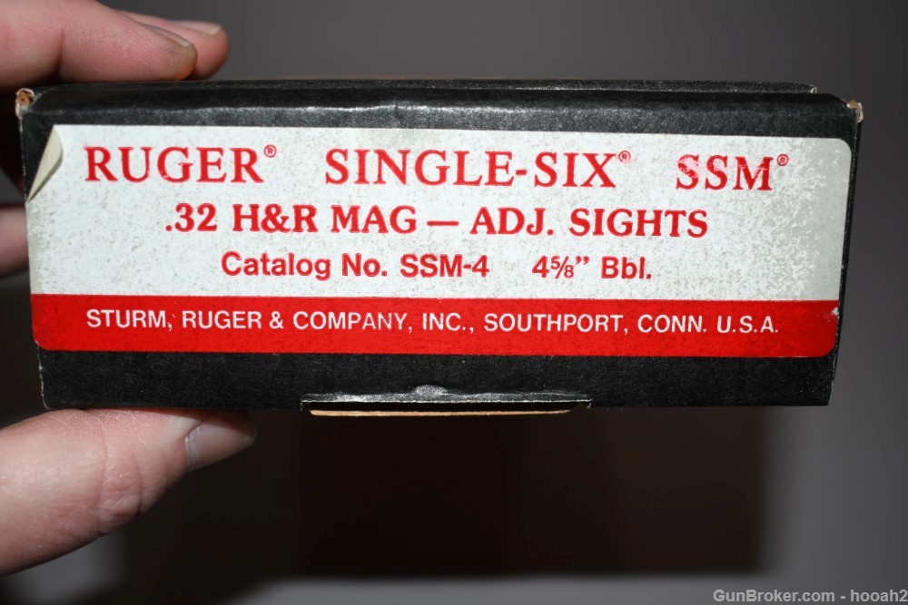 Ruger New Model Super Single Six Revolver 4 5/8" 32 H&R Mag W Box Shipper-img-36