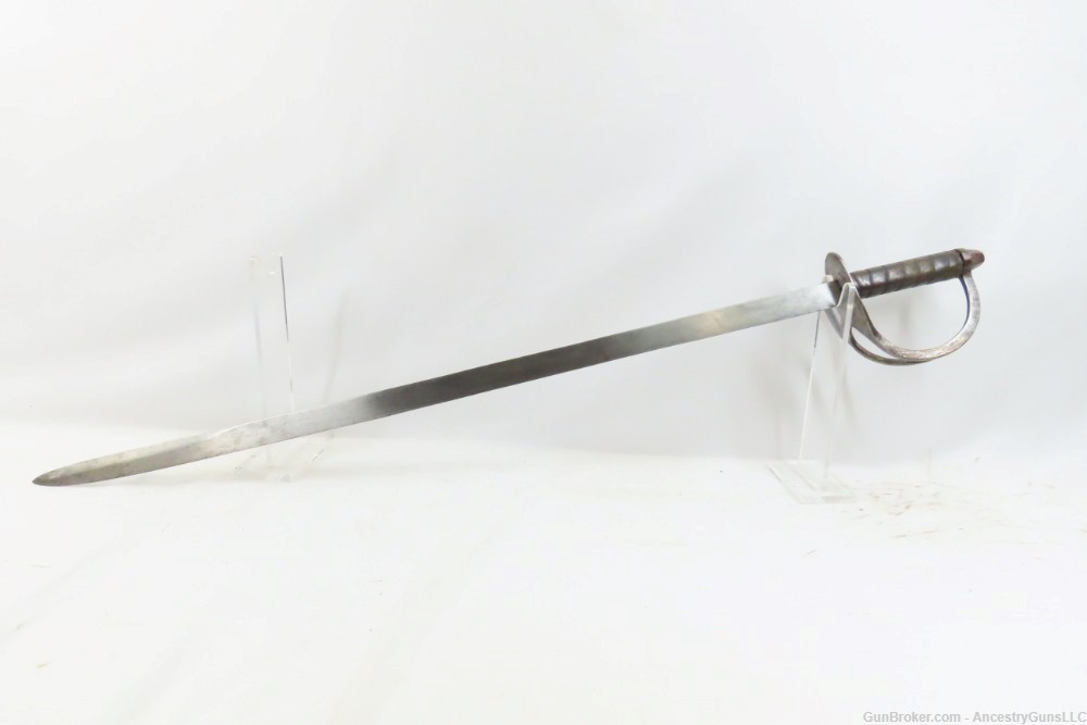 Non-Regulation AMERICAN MILITARY Officer’s Style Sword w/BRASS SCABBARD    -img-12