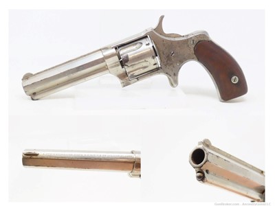 SCARCE Antique REMINGTON-SMOOT New Model No. 3 .38 RF WILD WEST Revolver   
