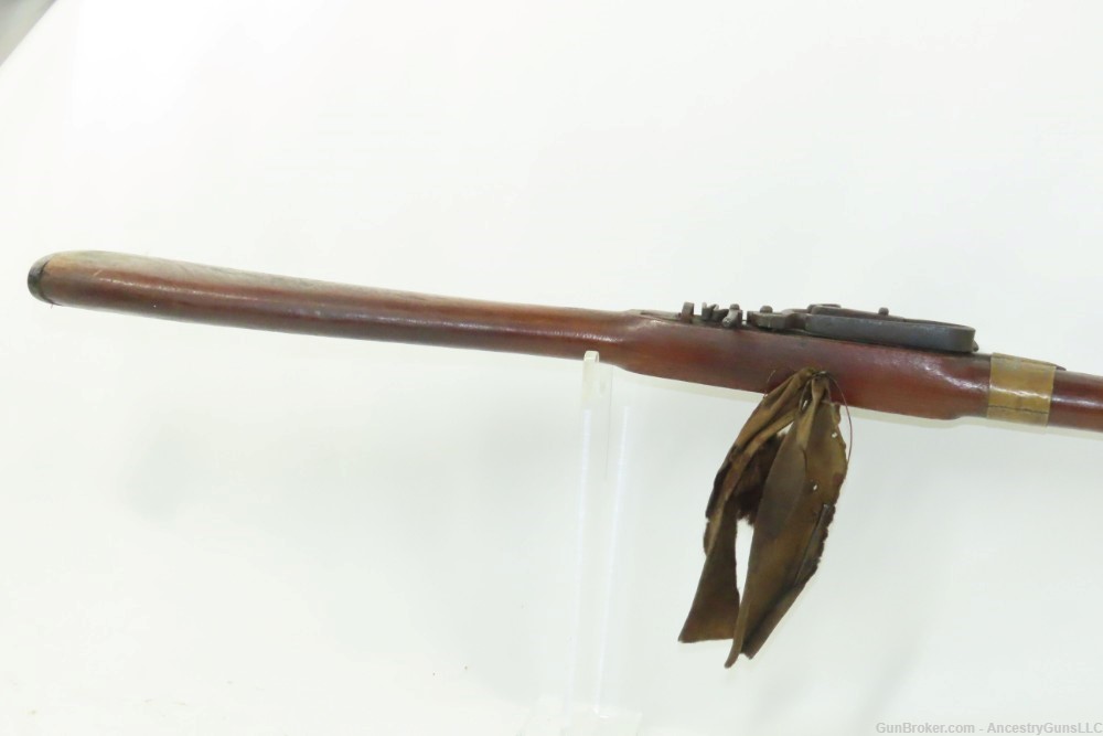 BARBARY COAST/MEDITERRANEAN Antique KABYLE Snaphaunce .38 FLINTLOCK Musket -img-7