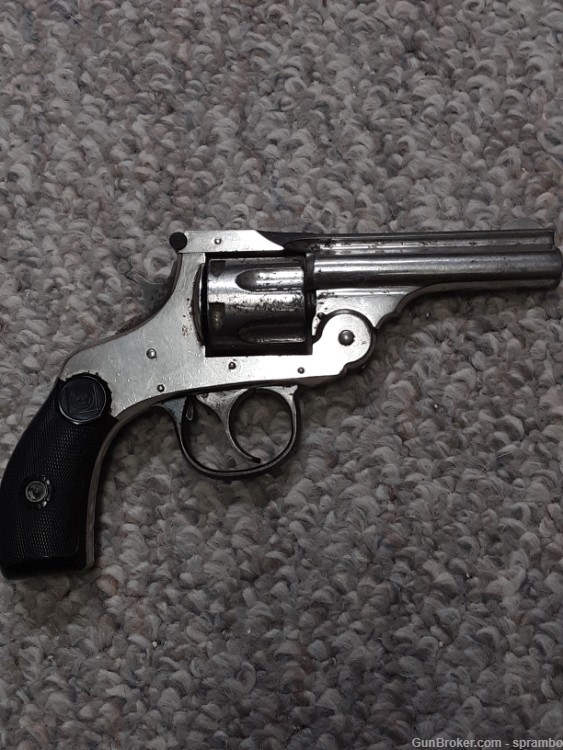 Harrington Richardson Auto Ejecting Revolver Nickel Finish-img-12