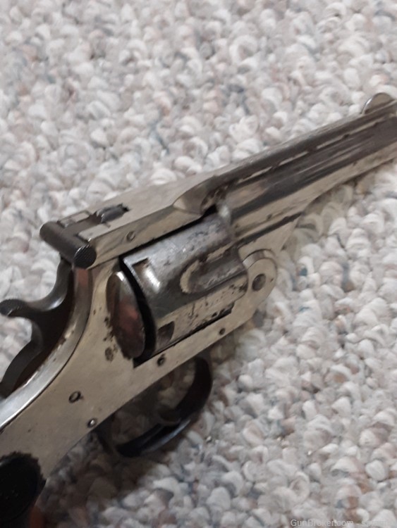 Harrington Richardson Auto Ejecting Revolver Nickel Finish-img-6