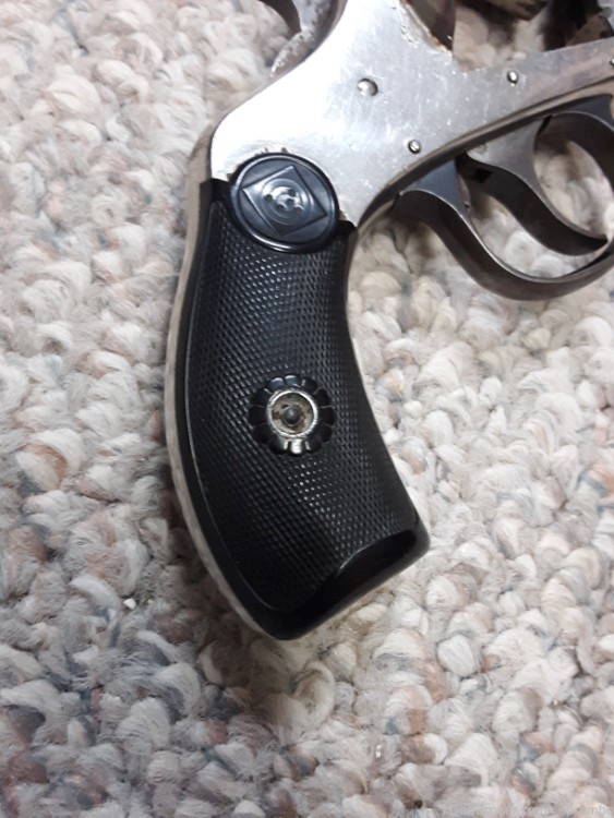 Harrington Richardson Auto Ejecting Revolver Nickel Finish-img-9