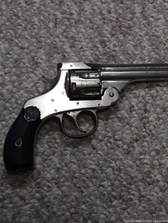 Harrington Richardson Auto Ejecting Revolver Nickel Finish-img-5