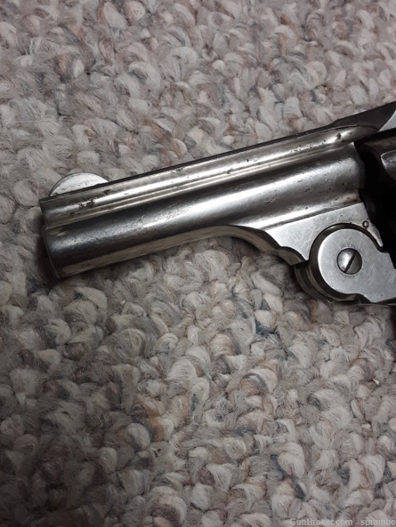 Harrington Richardson Auto Ejecting Revolver Nickel Finish-img-2