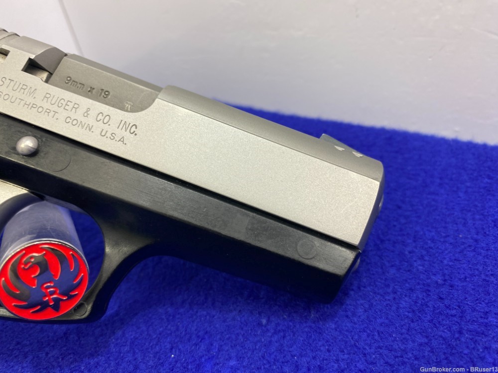 1996 Ruger P95DC 9mm Stainless 3.9" *FISRT YEAR OF PRODUCTION RUGER DECOCK*-img-19